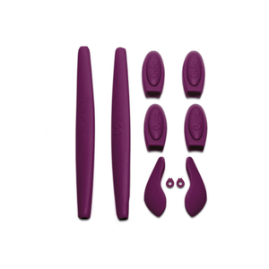 Kit de Borrachas para Double-X - Roxo Escuro